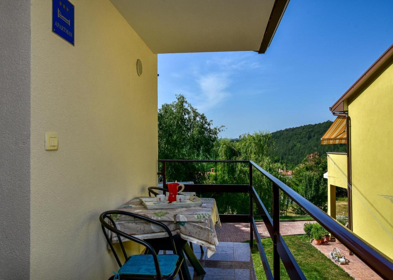 Apartman Koraca Roč Buitenkant foto